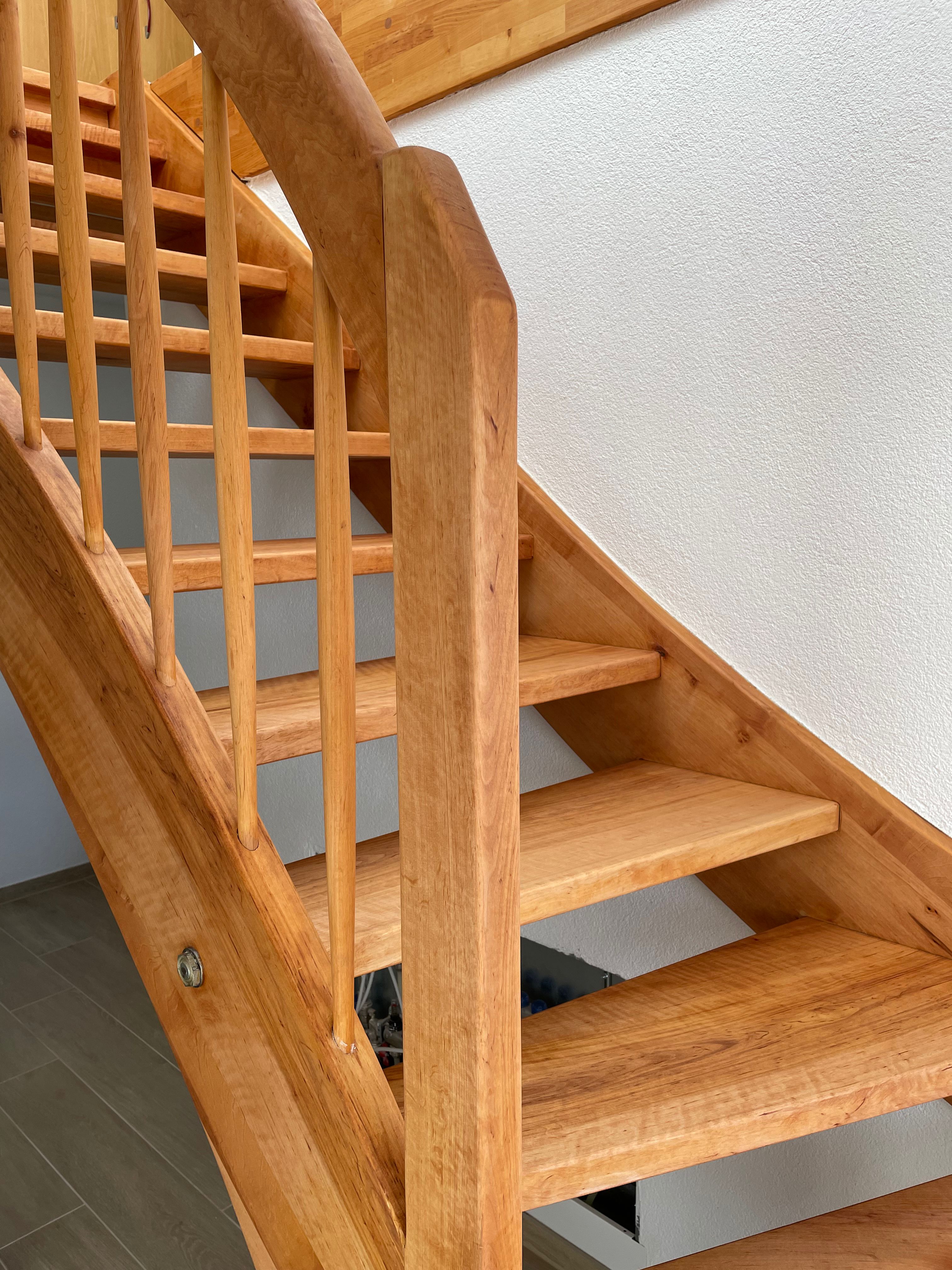 Treppe Sanierung geölt günstig