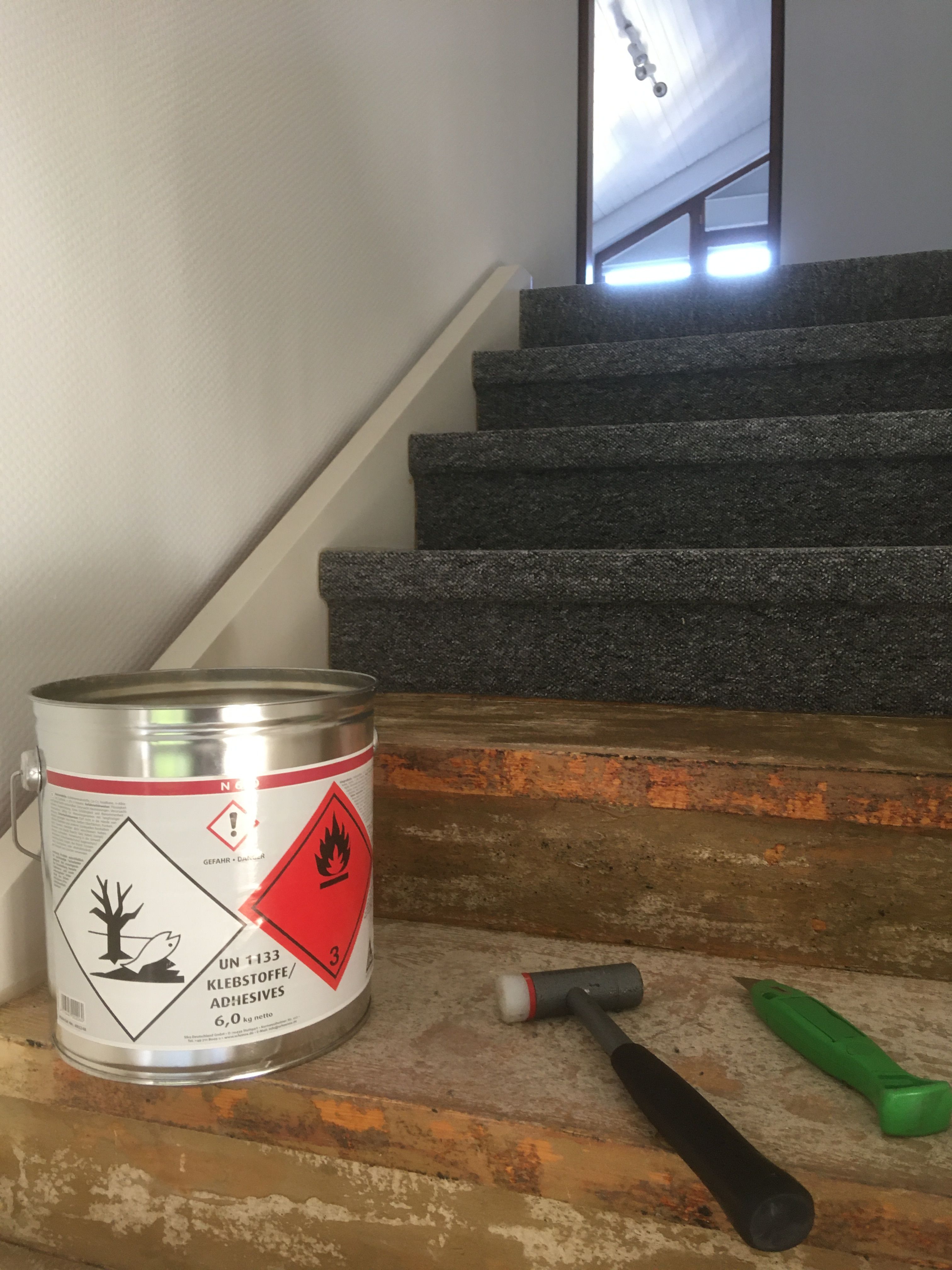 Teppichboden Treppe verlegen Stuttgart